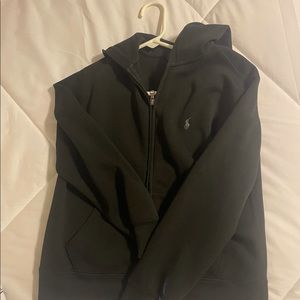 Polo zip up hoodie